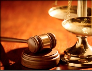 Gavel and scales