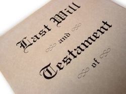 Last will and testament